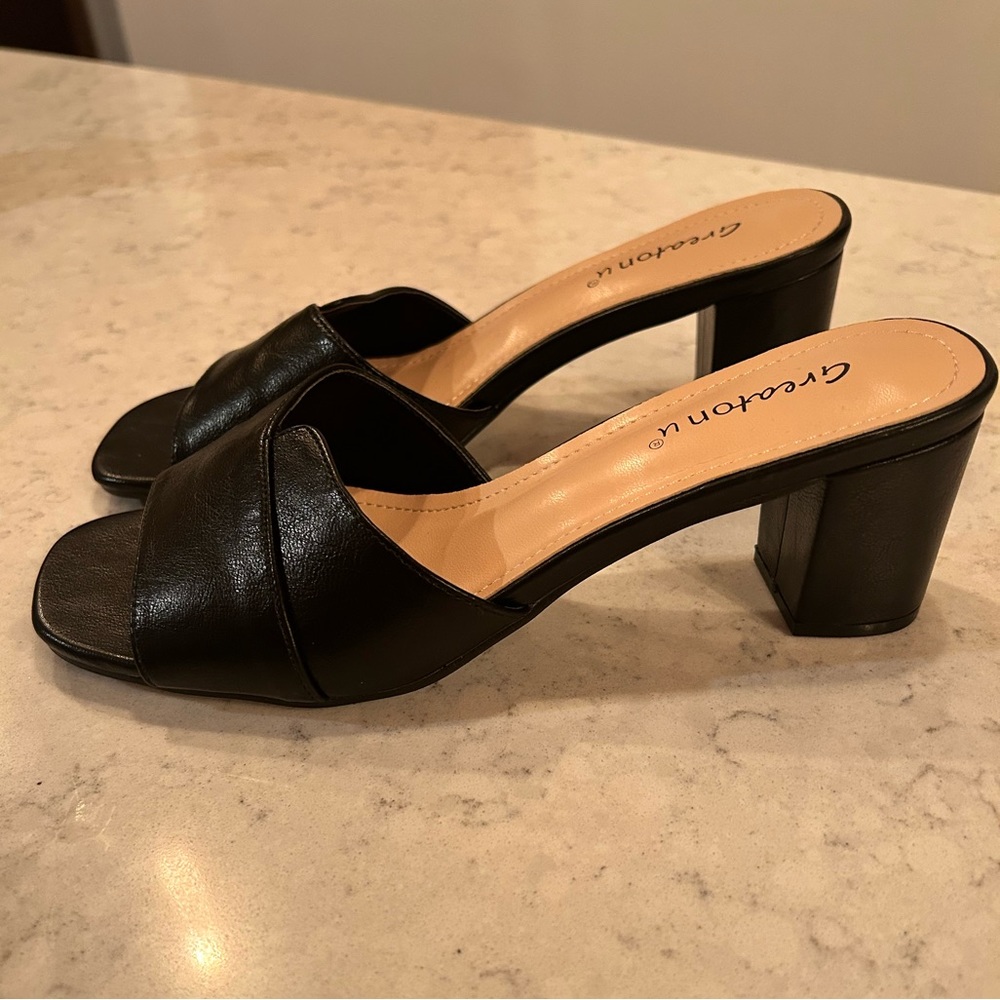 Size 9 Like New Black Heels